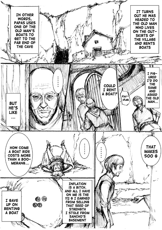 How I stalked some dude with an exposed nipple and stumbled upon the Zenithian Sword Chapter 1.1 page 13 - Vol.1 Chapter 1