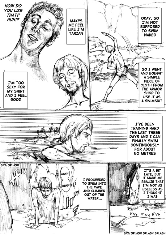 How I stalked some dude with an exposed nipple and stumbled upon the Zenithian Sword Chapter 1.1 page 16 - Vol.1 Chapter 1
