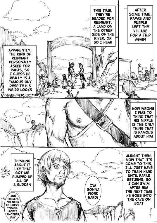 How I stalked some dude with an exposed nipple and stumbled upon the Zenithian Sword Chapter 1.1 page 20 - Vol.1 Chapter 1