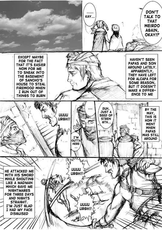 How I stalked some dude with an exposed nipple and stumbled upon the Zenithian Sword Chapter 1.1 page 8 - Vol.1 Chapter 1