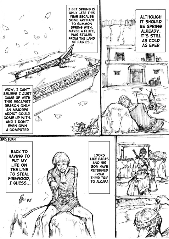 How I stalked some dude with an exposed nipple and stumbled upon the Zenithian Sword Chapter 1.1 page 9 - Vol.1 Chapter 1