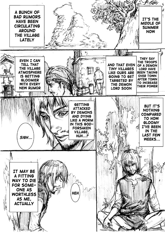 How I stalked some dude with an exposed nipple and stumbled upon the Zenithian Sword Chapter 1.2 page 8 - Vol.1 Chapter 2