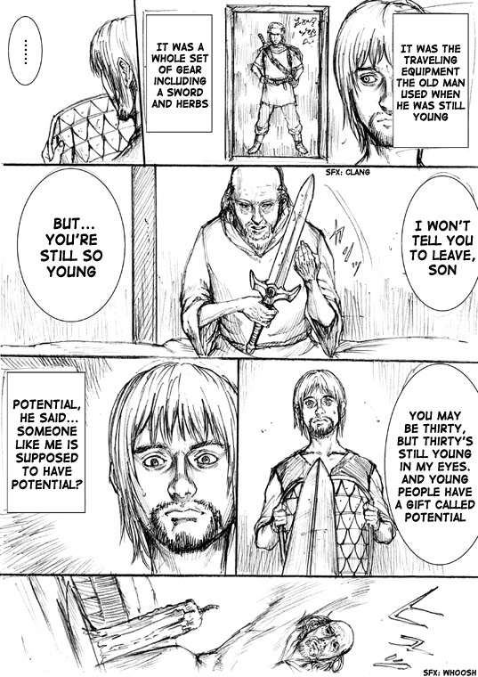 How I stalked some dude with an exposed nipple and stumbled upon the Zenithian Sword Chapter 1.3 page 14 - Vol.1 Chapter 3