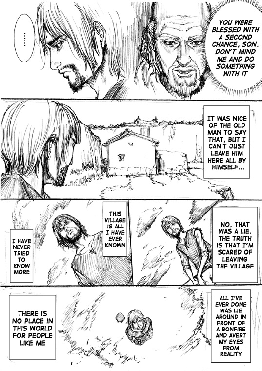 How I stalked some dude with an exposed nipple and stumbled upon the Zenithian Sword Chapter 1.3 page 8 - Vol.1 Chapter 3