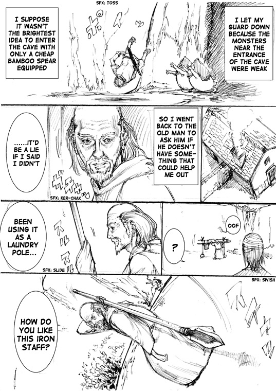 How I stalked some dude with an exposed nipple and stumbled upon the Zenithian Sword Chapter 1.4 page 11 - Vol.1 Chapter 4