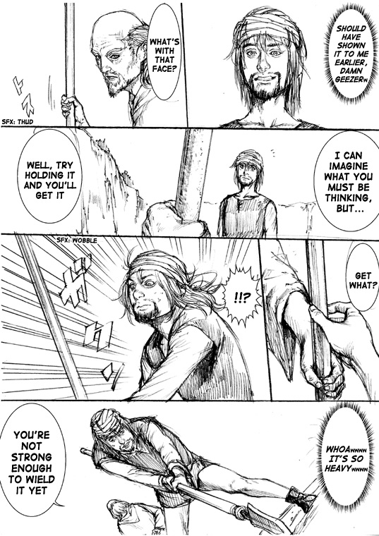 How I stalked some dude with an exposed nipple and stumbled upon the Zenithian Sword Chapter 1.4 page 12 - Vol.1 Chapter 4