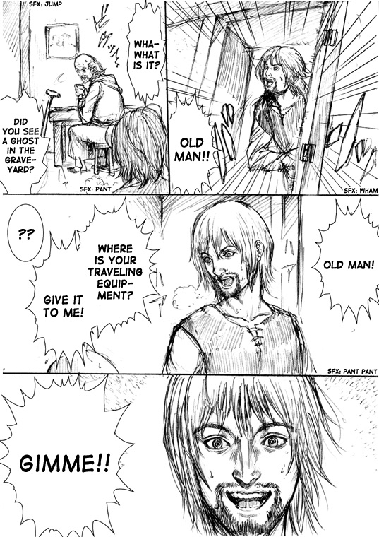 How I stalked some dude with an exposed nipple and stumbled upon the Zenithian Sword Chapter 1.4 page 5 - Vol.1 Chapter 4