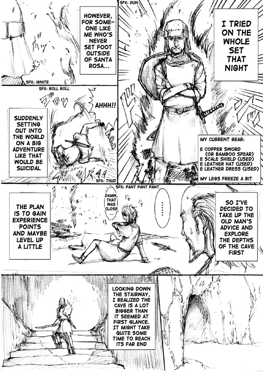 How I stalked some dude with an exposed nipple and stumbled upon the Zenithian Sword Chapter 1.4 page 8 - Vol.1 Chapter 4