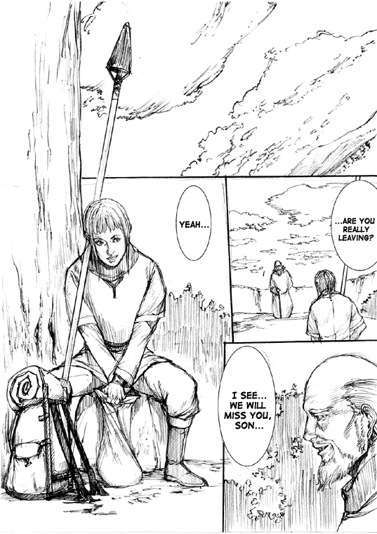 How I stalked some dude with an exposed nipple and stumbled upon the Zenithian Sword Chapter 2.1 page 3 - Vol.2 Chapter 1