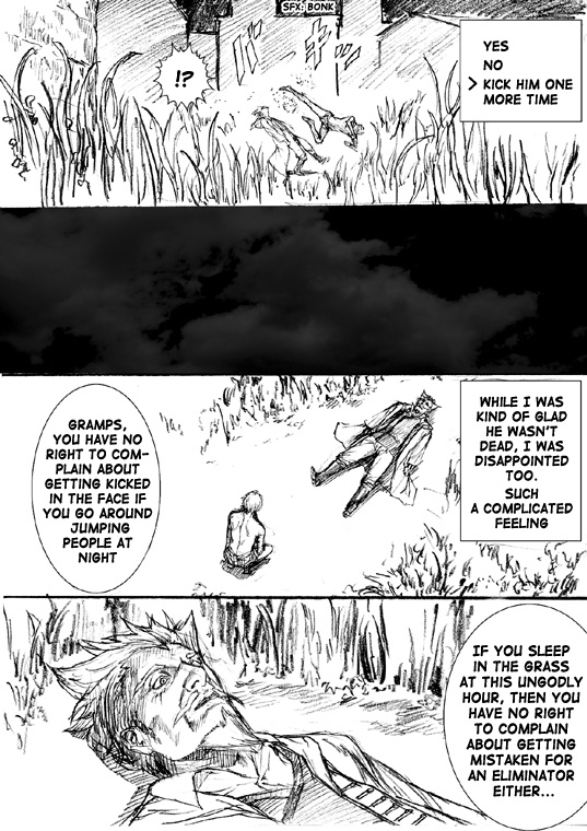How I stalked some dude with an exposed nipple and stumbled upon the Zenithian Sword Chapter 2.11 page 4 - Vol.2 Chapter 11