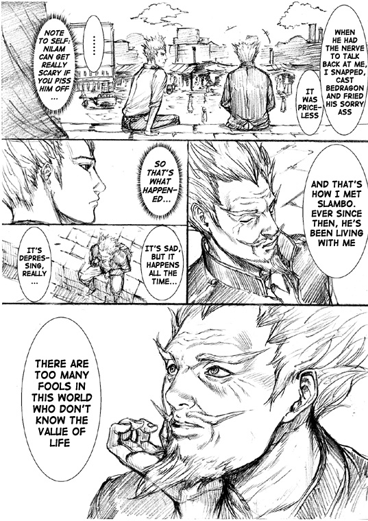 How I stalked some dude with an exposed nipple and stumbled upon the Zenithian Sword Chapter 2.18 page 16 - Vol.2 Chapter 18