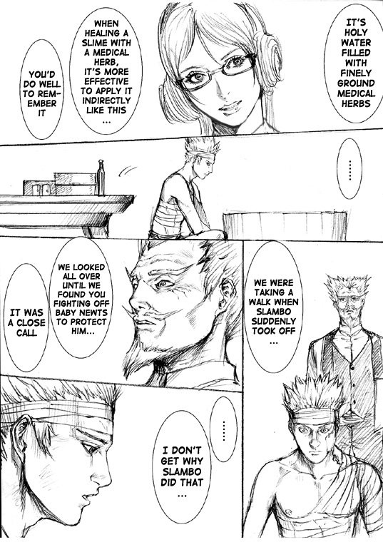 How I stalked some dude with an exposed nipple and stumbled upon the Zenithian Sword Chapter 2.18 page 5 - Vol.2 Chapter 18