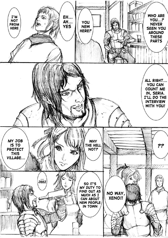 How I stalked some dude with an exposed nipple and stumbled upon the Zenithian Sword Chapter 2.2 page 13 - Vol.2 Chapter 2