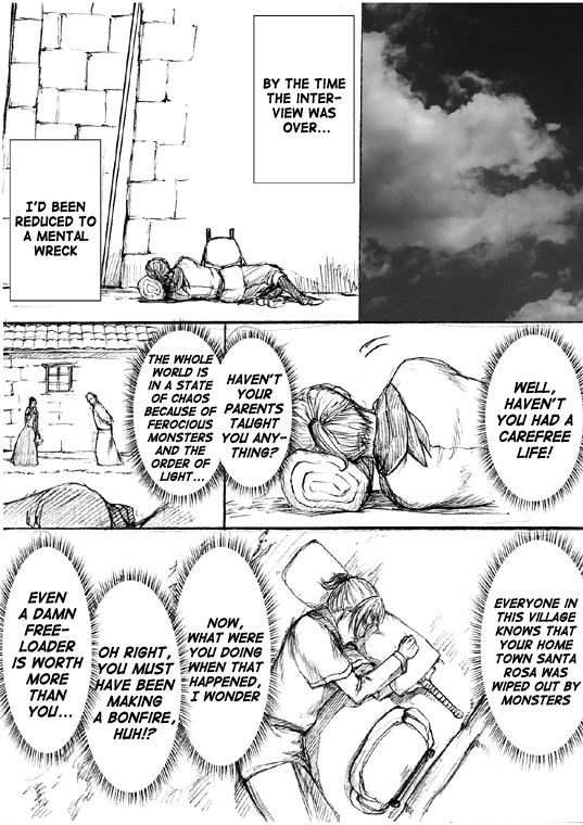 How I stalked some dude with an exposed nipple and stumbled upon the Zenithian Sword Chapter 2.2 page 18 - Vol.2 Chapter 2