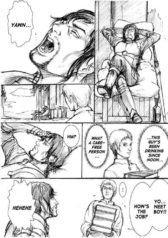 How I stalked some dude with an exposed nipple and stumbled upon the Zenithian Sword Chapter 2.3 page 10 - Vol.2 Chapter 3