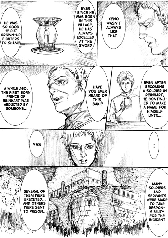 How I stalked some dude with an exposed nipple and stumbled upon the Zenithian Sword Chapter 2.3 page 14 - Vol.2 Chapter 3