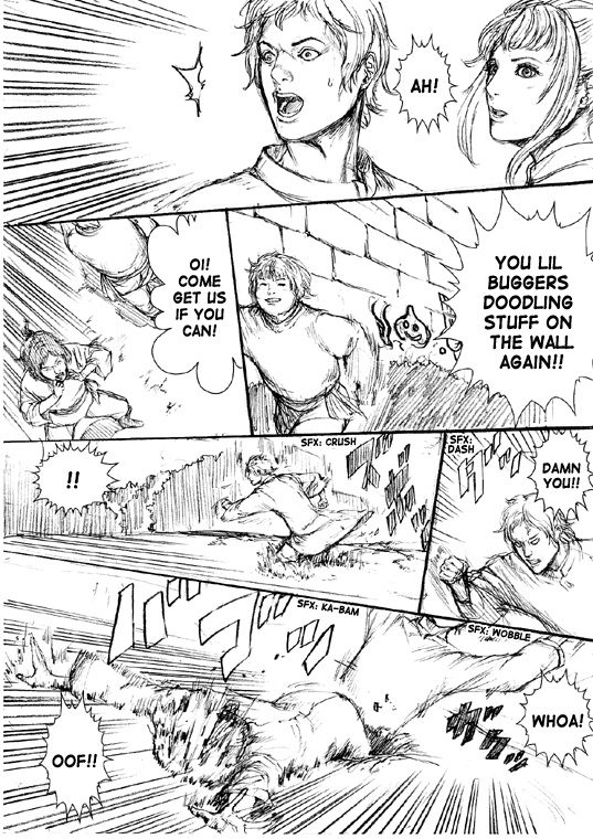 How I stalked some dude with an exposed nipple and stumbled upon the Zenithian Sword Chapter 2.3 page 18 - Vol.2 Chapter 3