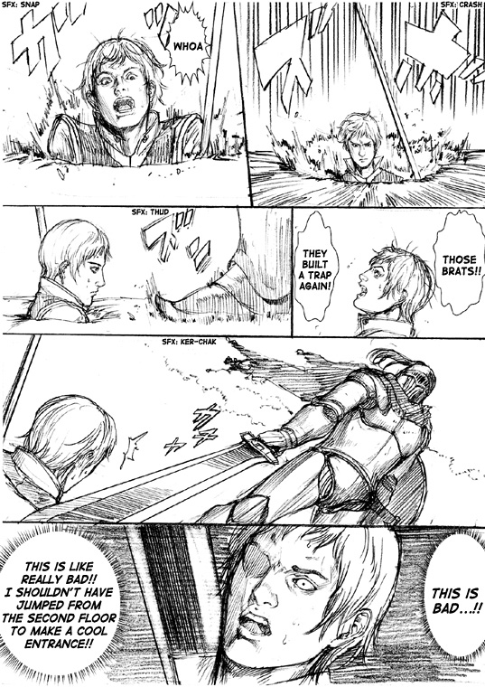 How I stalked some dude with an exposed nipple and stumbled upon the Zenithian Sword Chapter 2.5 page 10 - Vol.2 Chapter 5