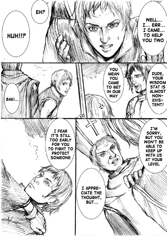 How I stalked some dude with an exposed nipple and stumbled upon the Zenithian Sword Chapter 2.5 page 14 - Vol.2 Chapter 5
