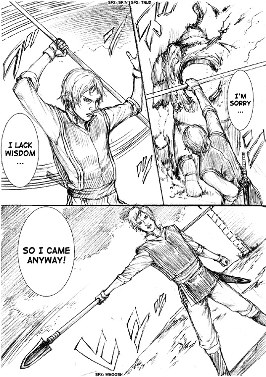 How I stalked some dude with an exposed nipple and stumbled upon the Zenithian Sword Chapter 2.5 page 21 - Vol.2 Chapter 5