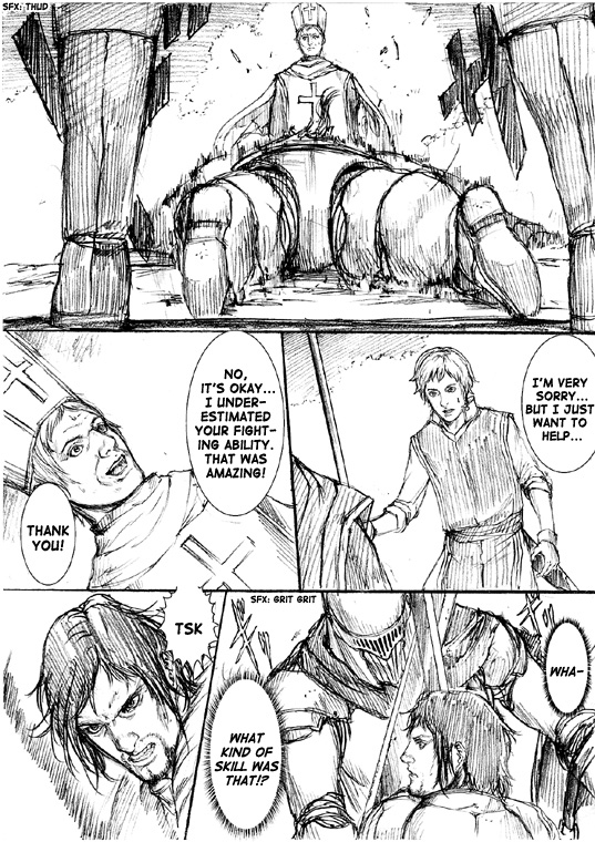 How I stalked some dude with an exposed nipple and stumbled upon the Zenithian Sword Chapter 2.5 page 22 - Vol.2 Chapter 5