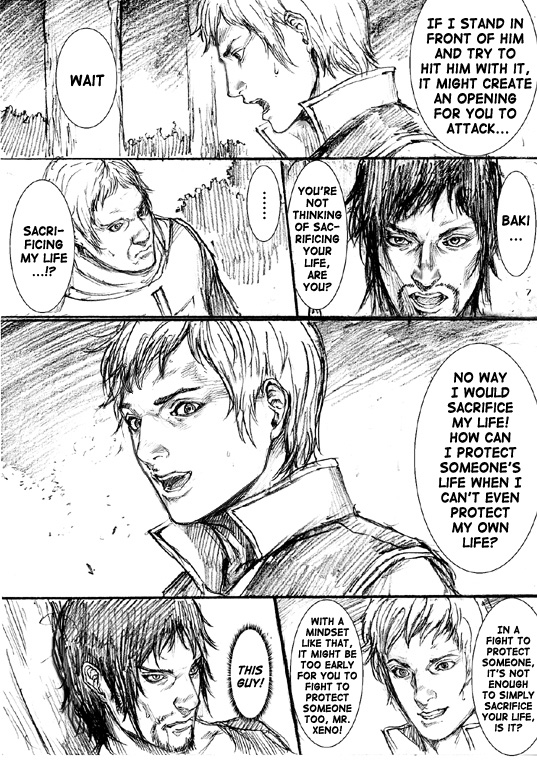 How I stalked some dude with an exposed nipple and stumbled upon the Zenithian Sword Chapter 2.7 page 7 - Vol.2 Chapter 7