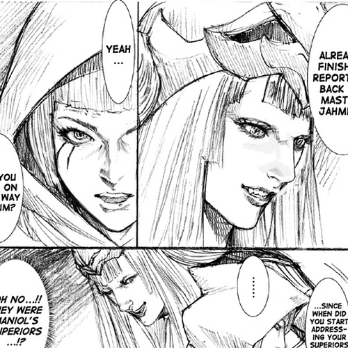 How I stalked some dude with an exposed nipple and stumbled upon the Zenithian Sword Vol.2 Chapter 9 cover