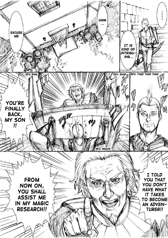 How I stalked some dude with an exposed nipple and stumbled upon the Zenithian Sword Vol.3 Chapter 12 page 10 - Vol.3 Chapter 12