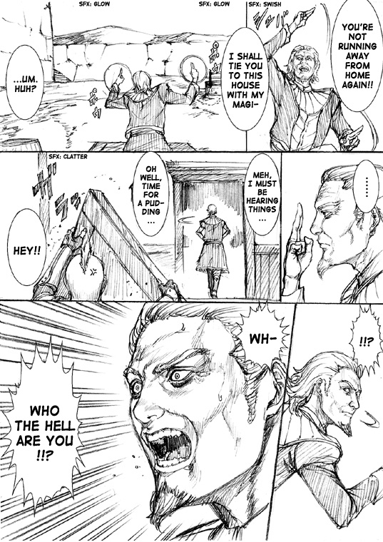 How I stalked some dude with an exposed nipple and stumbled upon the Zenithian Sword Vol.3 Chapter 12 page 11 - Vol.3 Chapter 12