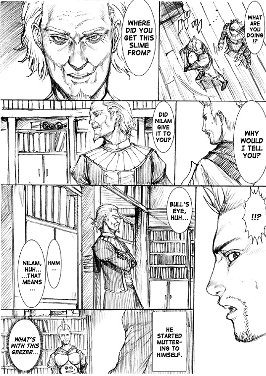 How I stalked some dude with an exposed nipple and stumbled upon the Zenithian Sword Vol.3 Chapter 12 page 14 - Vol.3 Chapter 12