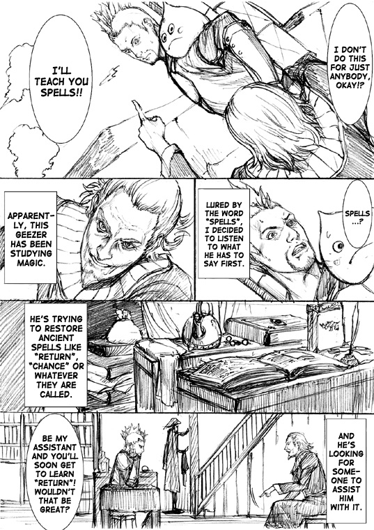 How I stalked some dude with an exposed nipple and stumbled upon the Zenithian Sword Vol.3 Chapter 12 page 16 - Vol.3 Chapter 12