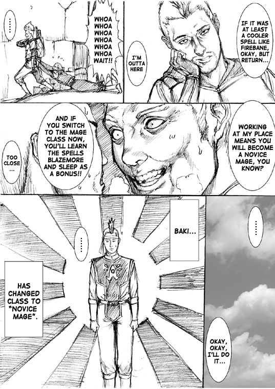 How I stalked some dude with an exposed nipple and stumbled upon the Zenithian Sword Vol.3 Chapter 12 page 17 - Vol.3 Chapter 12