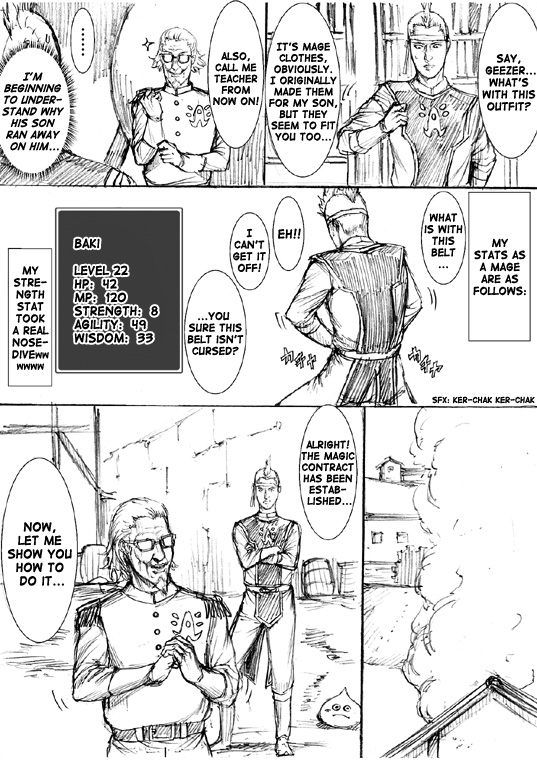How I stalked some dude with an exposed nipple and stumbled upon the Zenithian Sword Vol.3 Chapter 12 page 18 - Vol.3 Chapter 12
