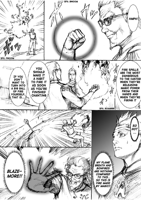 How I stalked some dude with an exposed nipple and stumbled upon the Zenithian Sword Vol.3 Chapter 12 page 19 - Vol.3 Chapter 12
