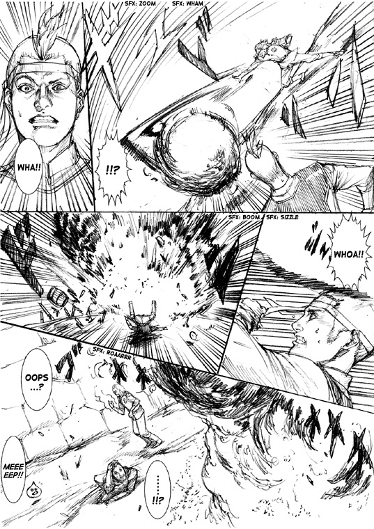 How I stalked some dude with an exposed nipple and stumbled upon the Zenithian Sword Vol.3 Chapter 12 page 20 - Vol.3 Chapter 12