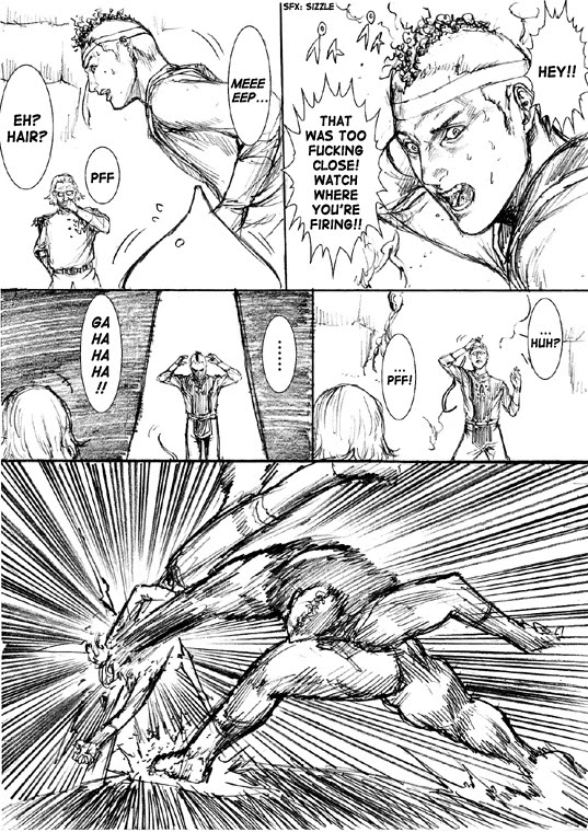 How I stalked some dude with an exposed nipple and stumbled upon the Zenithian Sword Vol.3 Chapter 12 page 21 - Vol.3 Chapter 12