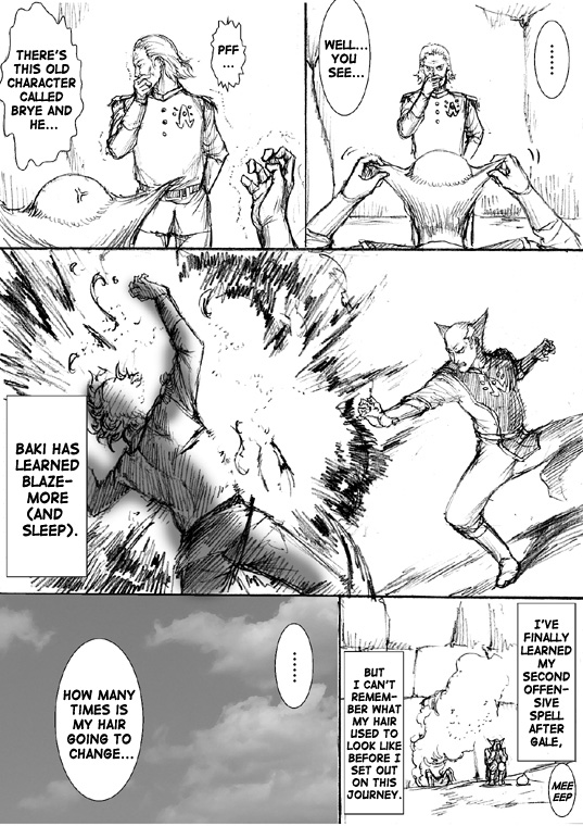 How I stalked some dude with an exposed nipple and stumbled upon the Zenithian Sword Vol.3 Chapter 12 page 23 - Vol.3 Chapter 12