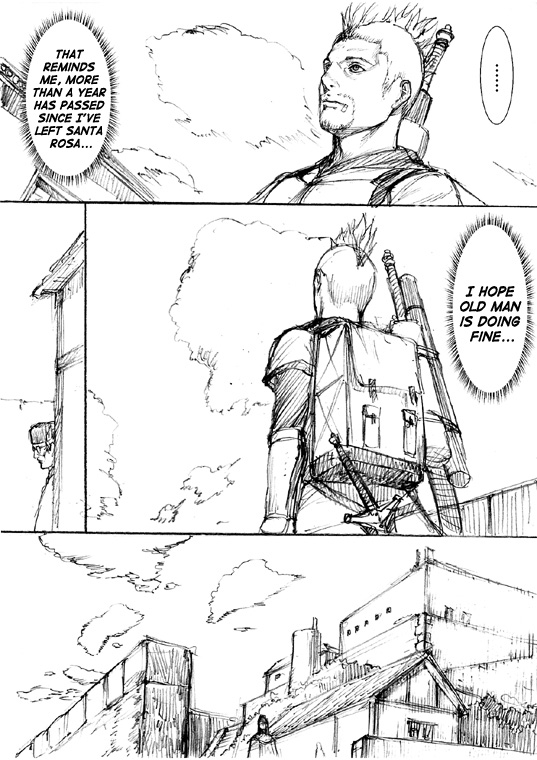 How I stalked some dude with an exposed nipple and stumbled upon the Zenithian Sword Vol.3 Chapter 12 page 8 - Vol.3 Chapter 12