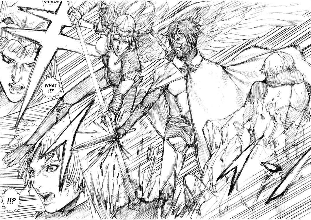 How I stalked some dude with an exposed nipple and stumbled upon the Zenithian Sword Chapter 3.2 page 16 - Vol.3 Chapter 2