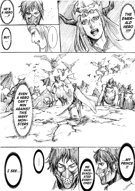How I stalked some dude with an exposed nipple and stumbled upon the Zenithian Sword Chapter 3.3 page 14 - Vol.3 Chapter 3