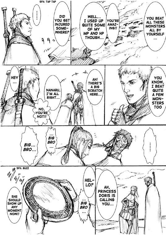 How I stalked some dude with an exposed nipple and stumbled upon the Zenithian Sword Chapter 3.3 page 21 - Vol.3 Chapter 3