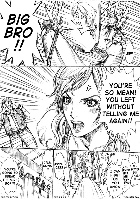 How I stalked some dude with an exposed nipple and stumbled upon the Zenithian Sword Chapter 3.3 page 22 - Vol.3 Chapter 3