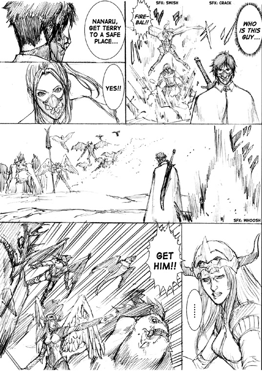How I stalked some dude with an exposed nipple and stumbled upon the Zenithian Sword Chapter 3.3 page 3 - Vol.3 Chapter 3