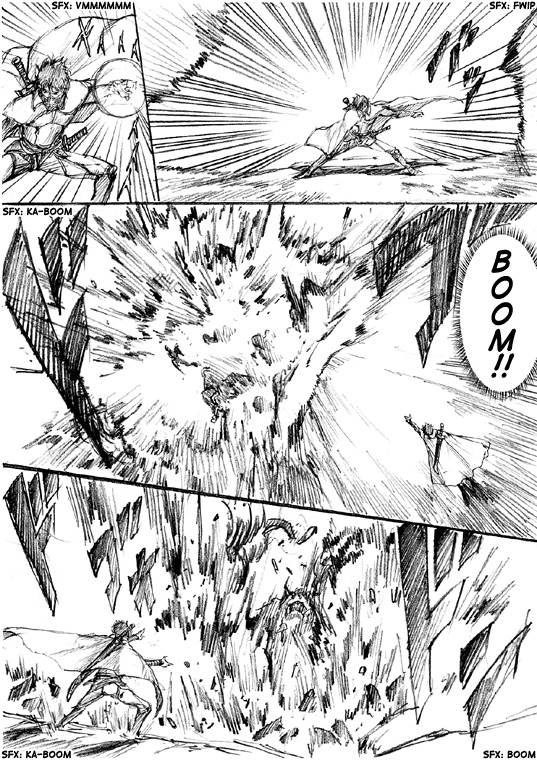 How I stalked some dude with an exposed nipple and stumbled upon the Zenithian Sword Chapter 3.3 page 4 - Vol.3 Chapter 3