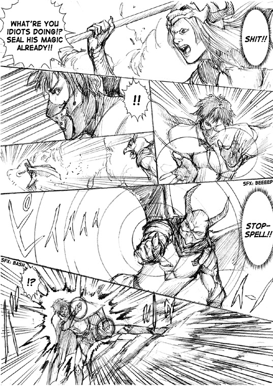 How I stalked some dude with an exposed nipple and stumbled upon the Zenithian Sword Chapter 3.3 page 5 - Vol.3 Chapter 3