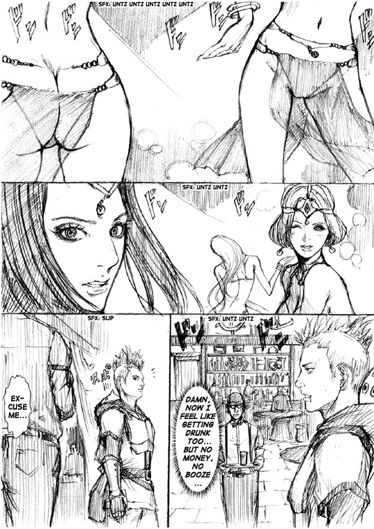How I stalked some dude with an exposed nipple and stumbled upon the Zenithian Sword Chapter 3.4 page 12 - Vol.3 Chapter 4