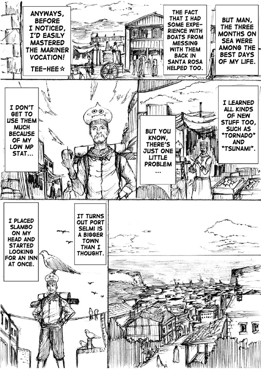 How I stalked some dude with an exposed nipple and stumbled upon the Zenithian Sword Chapter 3.4 page 4 - Vol.3 Chapter 4