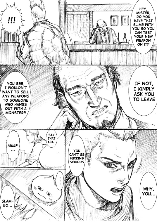 How I stalked some dude with an exposed nipple and stumbled upon the Zenithian Sword Chapter 3.4 page 8 - Vol.3 Chapter 4