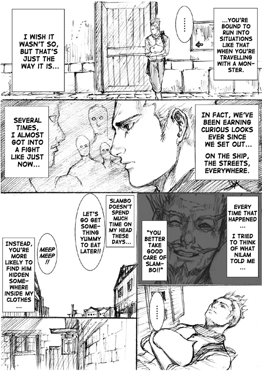 How I stalked some dude with an exposed nipple and stumbled upon the Zenithian Sword Chapter 3.4 page 9 - Vol.3 Chapter 4