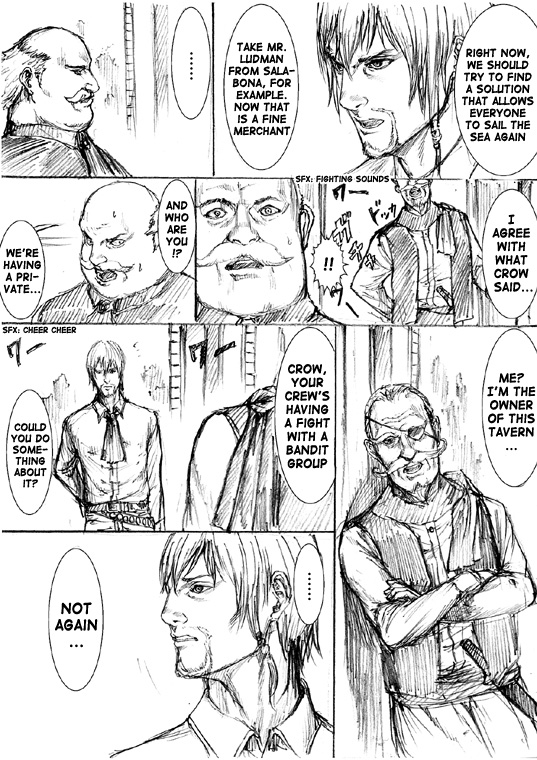 How I stalked some dude with an exposed nipple and stumbled upon the Zenithian Sword Chapter 3.5 page 10 - Vol.3 Chapter 5